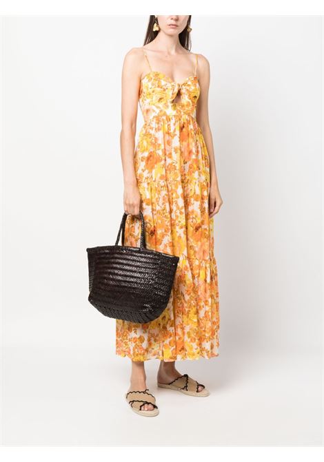 borsa bamboo triple jump big donna marrone DRAGON DIFFUSION | DGW58810DARK BROWN